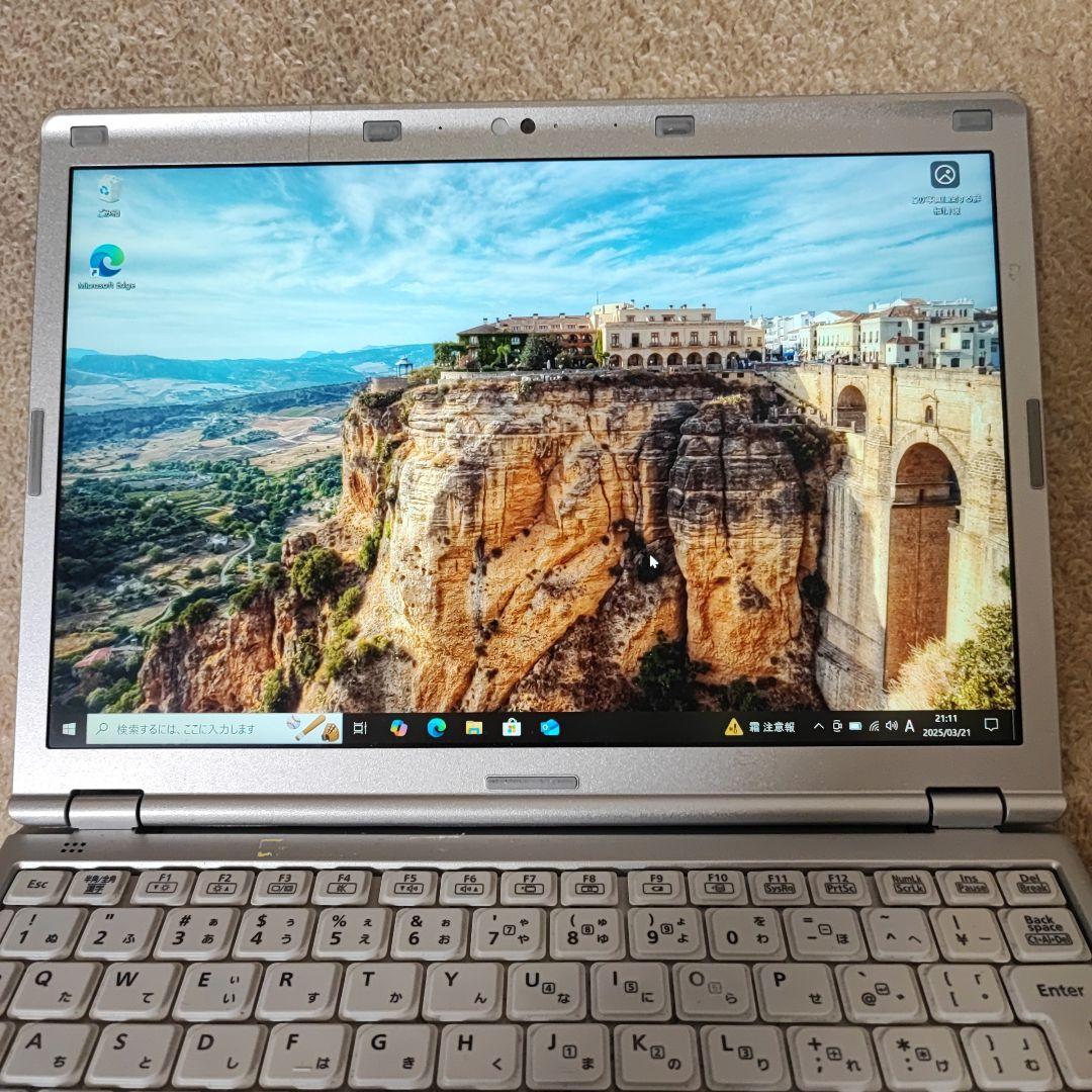 【ジャンク】レッツノート　SZ6 第7世代 DVD