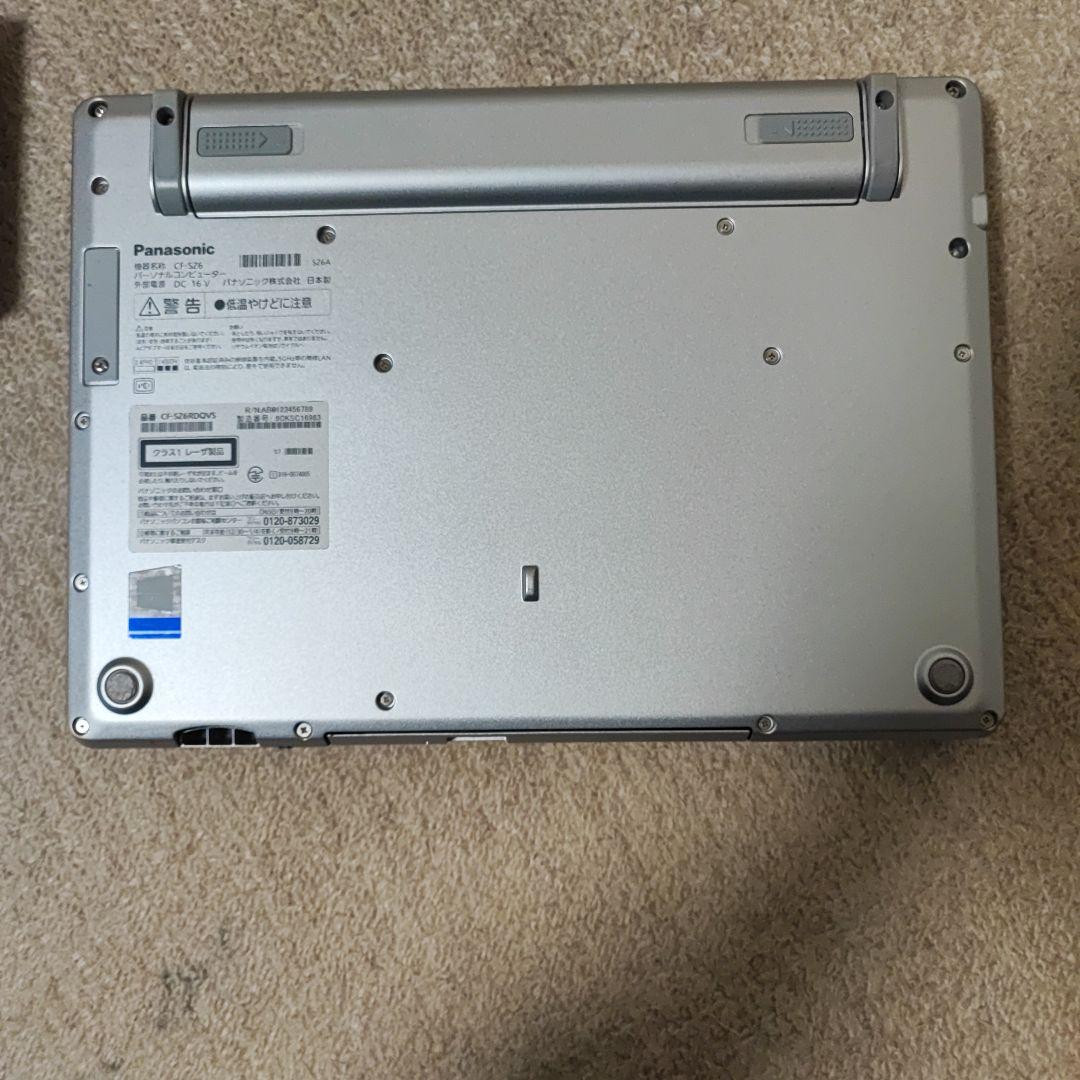 【ジャンク】レッツノート　SZ6 第7世代 DVD