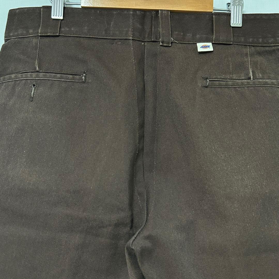 エ*リ様 W33×L30表記　ディッキーズ　チビタグ　ブラウン　ワークパンツ