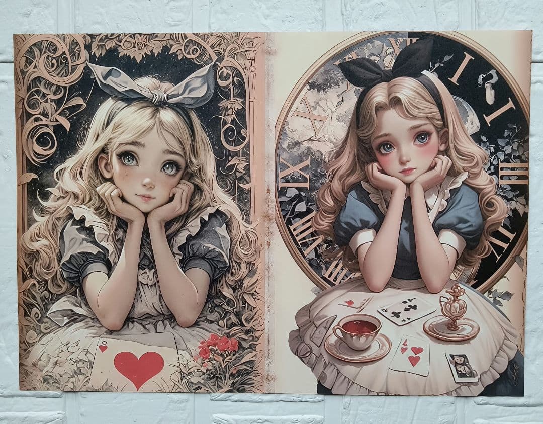 【D-281】lien様　デザインペーパー　アリス