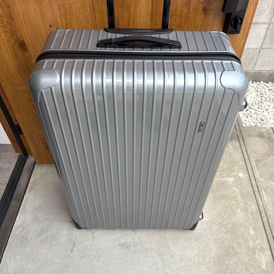 リモワ　サルサ　104L 2輪　シルバー　グレー　最大容量　キャリーケース