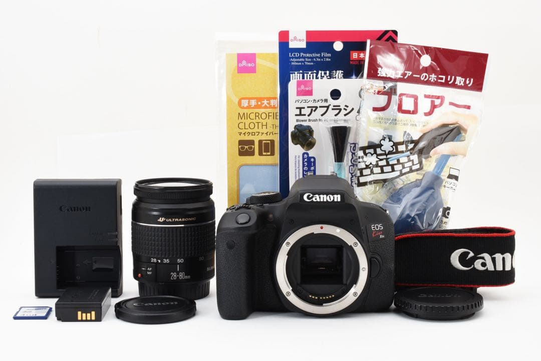 保証付/一眼レフカメラ/ Canon EOS Kiss X9i 標準レンズセット