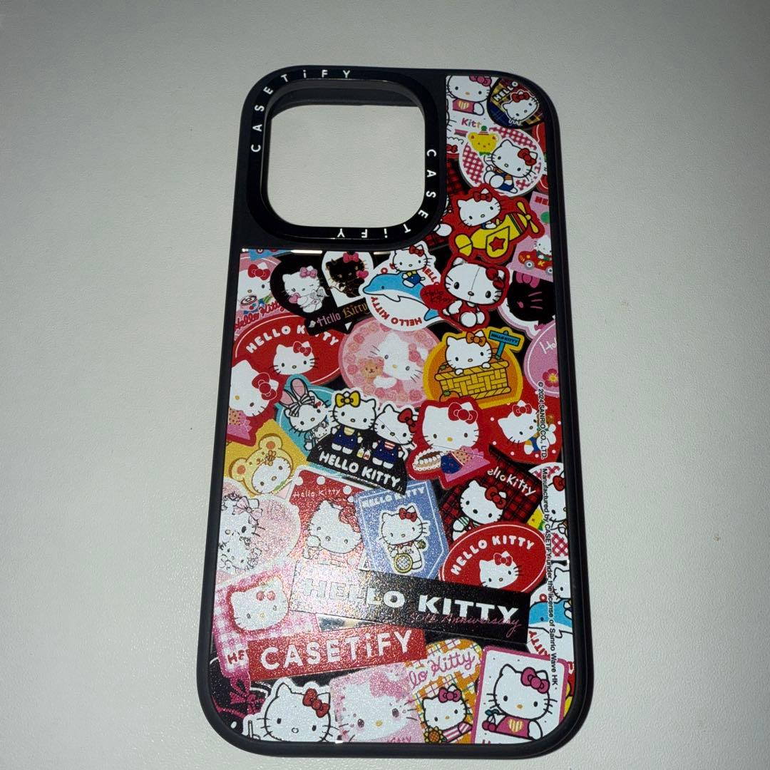 ケースティファイ　ハロキティ　50周年　iPhone16pro magsafe
