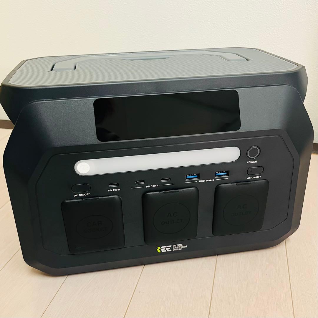 【新品同様】IEEtek ポータブル電源 P800 PSE認済み 防災/車載両用