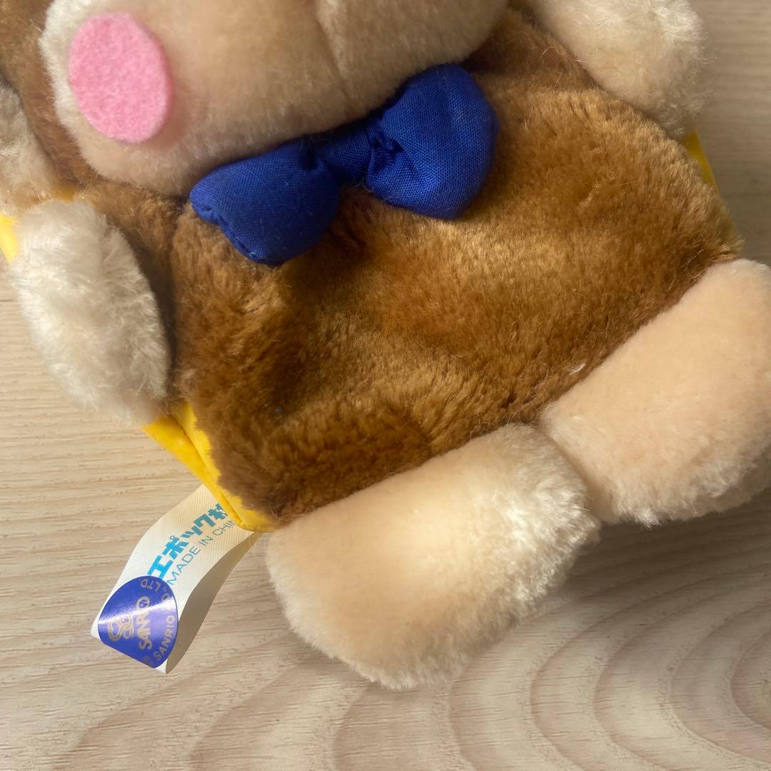 おさるのもんきち　ぬいぐるみ　バッグ ポーチ　平成レトロ　当時品　エポック社