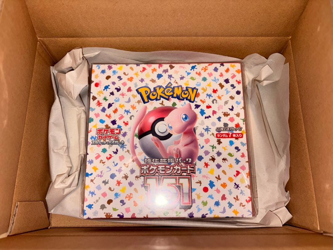 ポケモンカード ポケモンカード151 box 新品シュリンク付