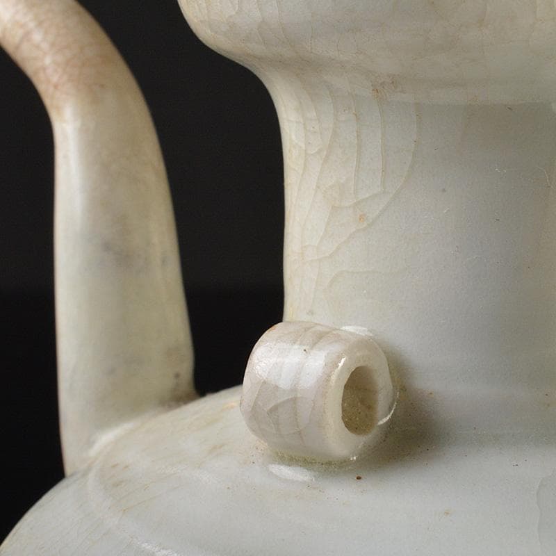 中国　白磁　執壷　水注　V　R6767