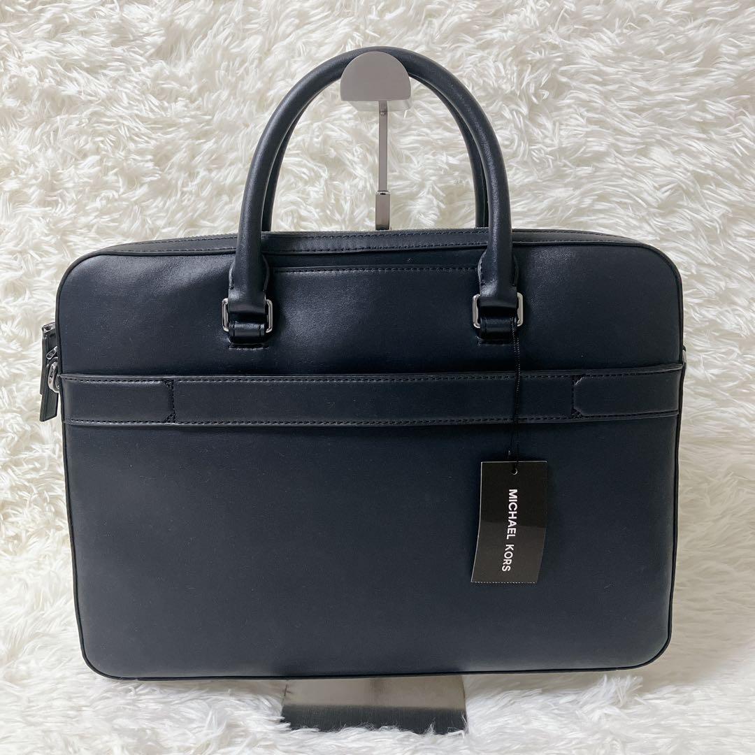 【タグ付き】定価10.3万 マイケルコース メンズ ビジネスバッグ 黒2way
