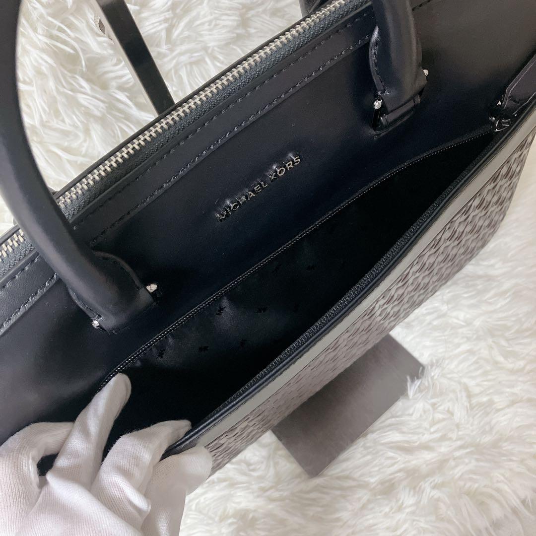 【タグ付き】定価10.3万 マイケルコース メンズ ビジネスバッグ 黒2way