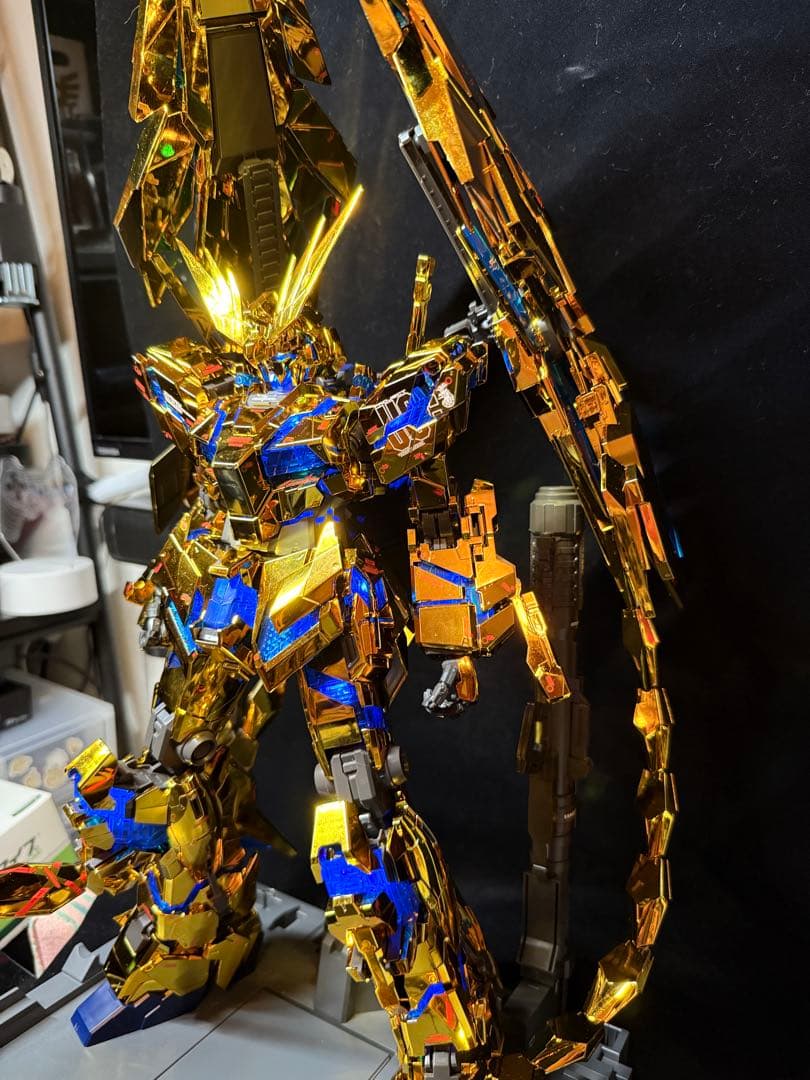 PG ユニコーン ガンダム03フェネクス ナラティブver 完成品　LED搭載