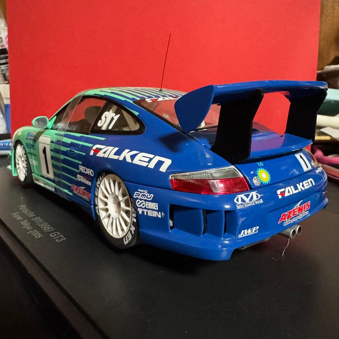 未展示品 オートアート 1/18 ポルシェ991 GT3 TAIKYU 2005
