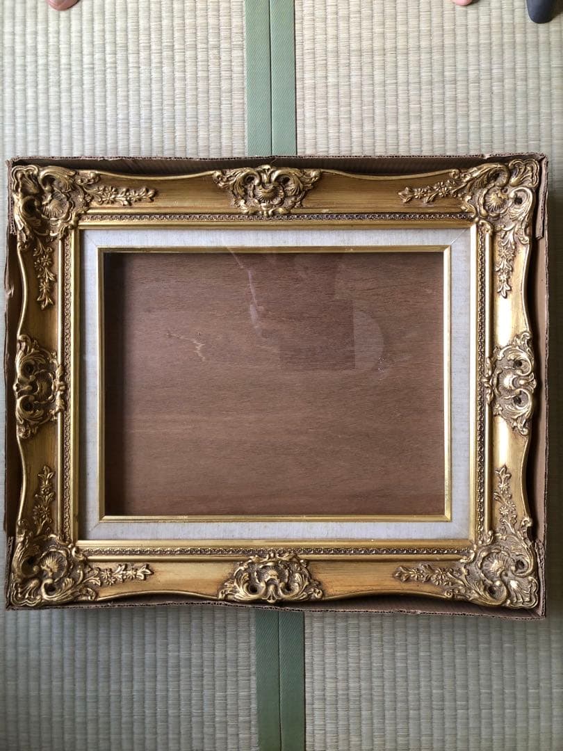 装飾的ゴールド木製油彩額縁