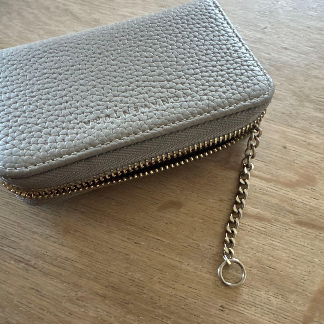 お値下　ボナベンチュラ ミニキーウォレット　グレージュ　ピンク