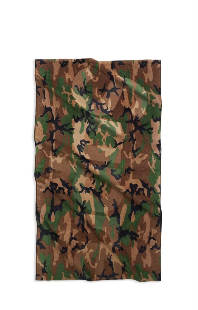 タオル supreme tonal logo towel camo
