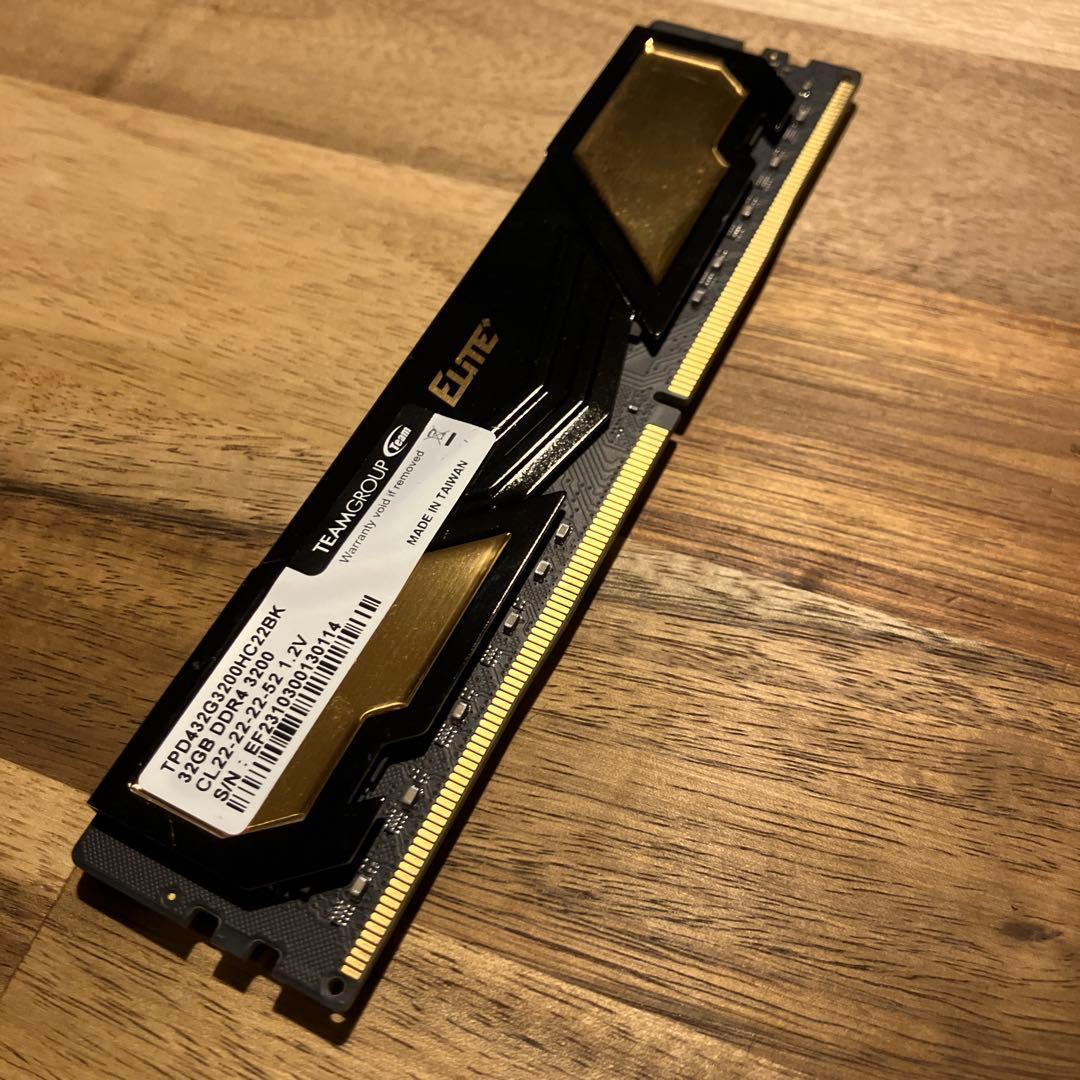 メモリ　Elite 32GB DDR4 3200MHz