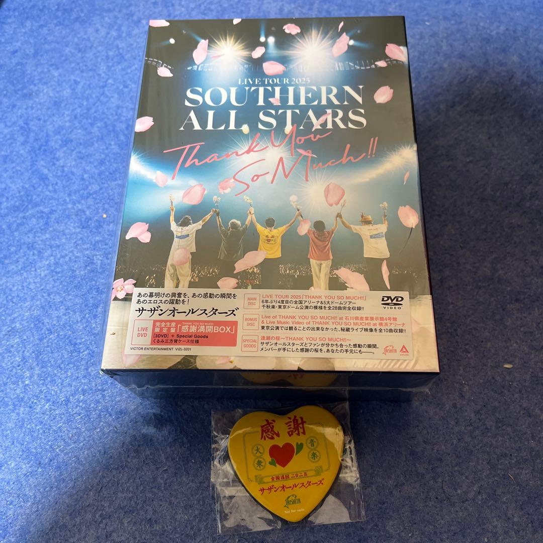 サザンオールスターズ　THANK YOU SO MUCH 完全生産限定盤　DVD