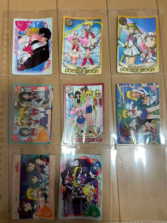 セーラームーン　カードダス　当時物