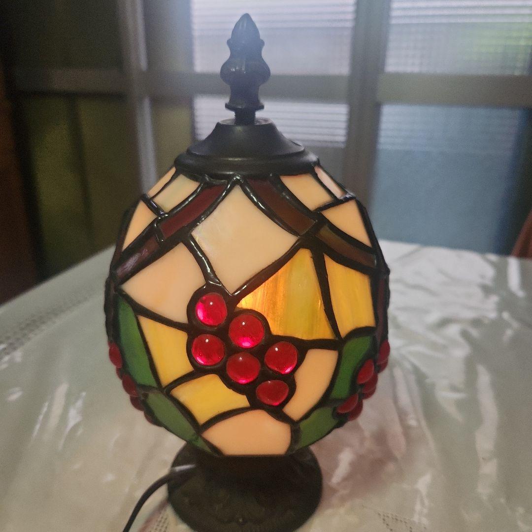 アンティーク　ティファニーステンドランプグラス