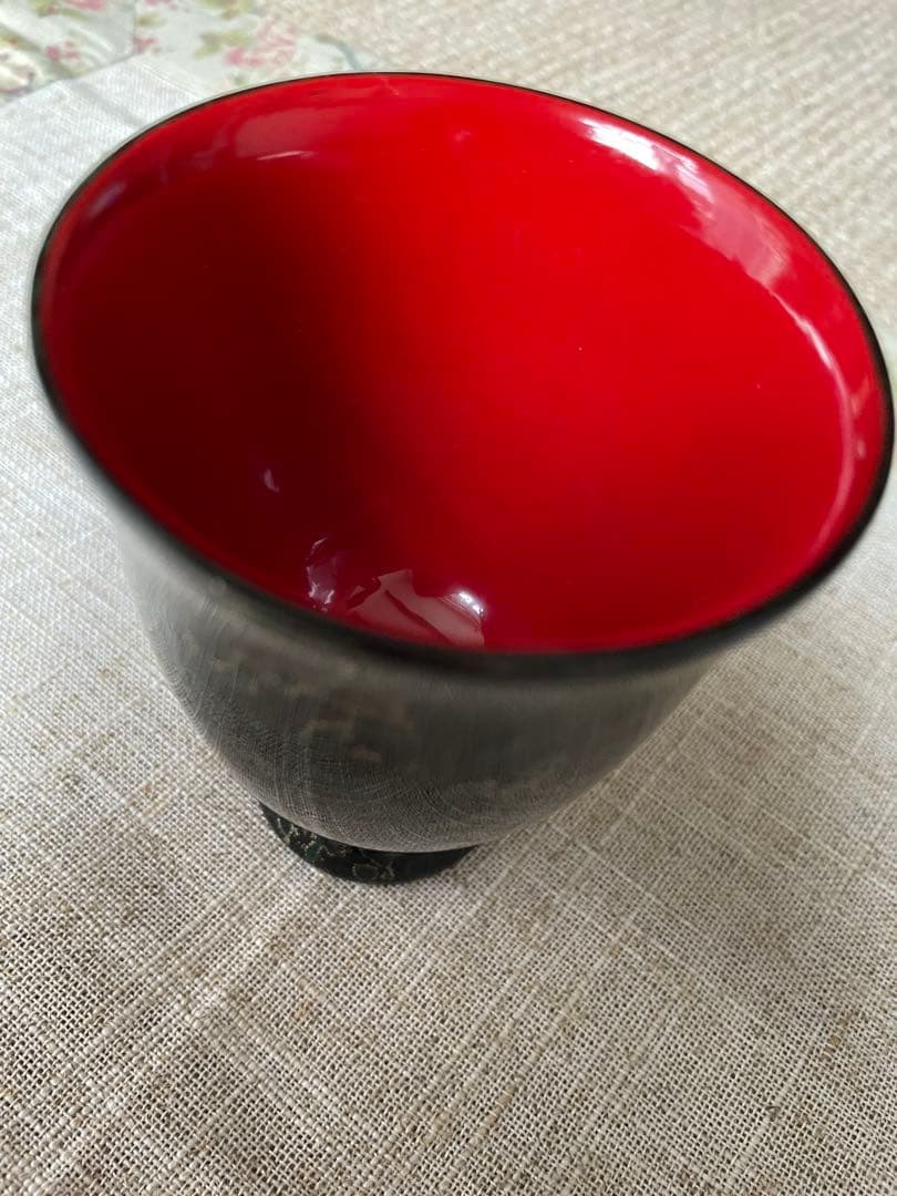 お値下げしました　津軽塗ワイングラス