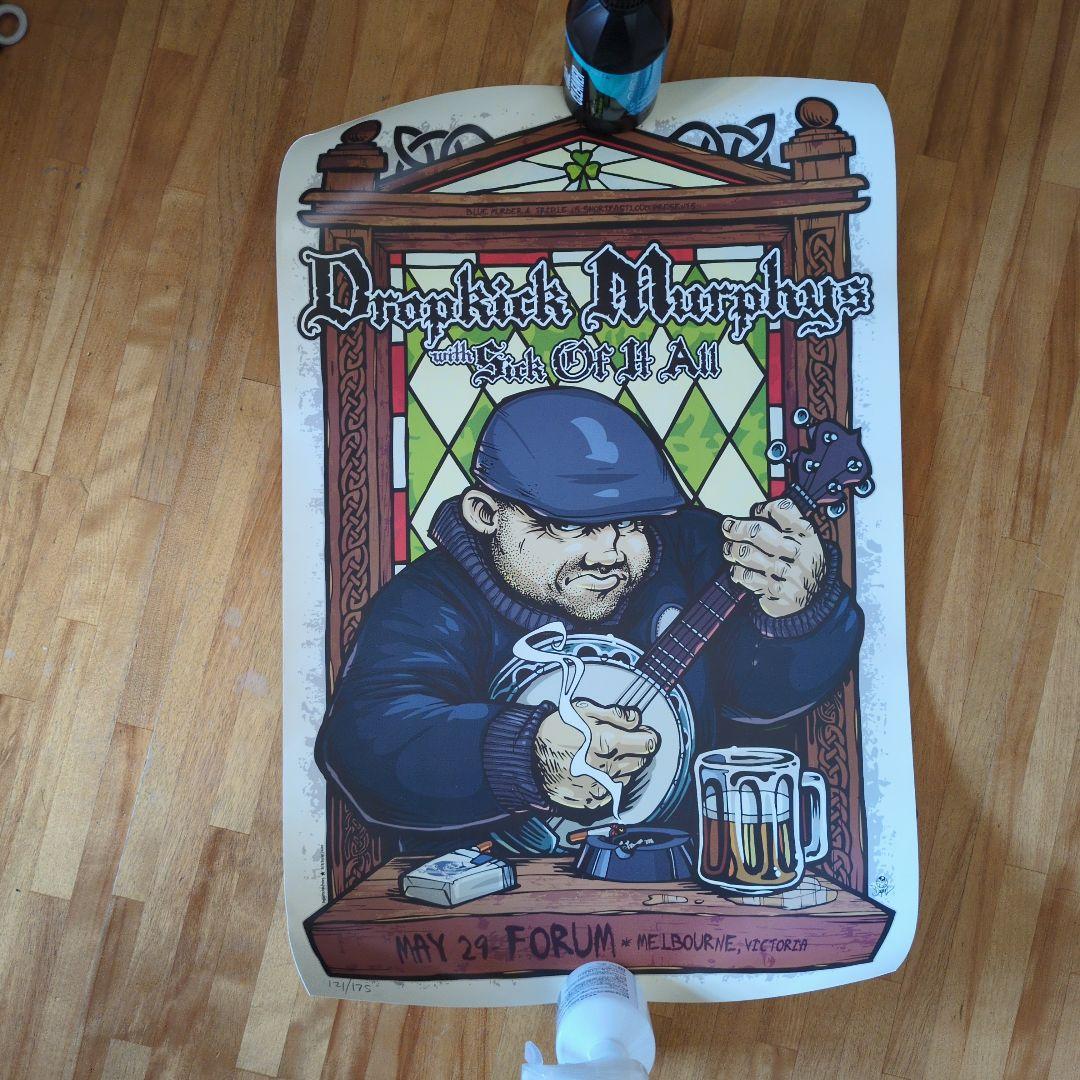 希少 レア 限定 Dropkick Murphys ポスター