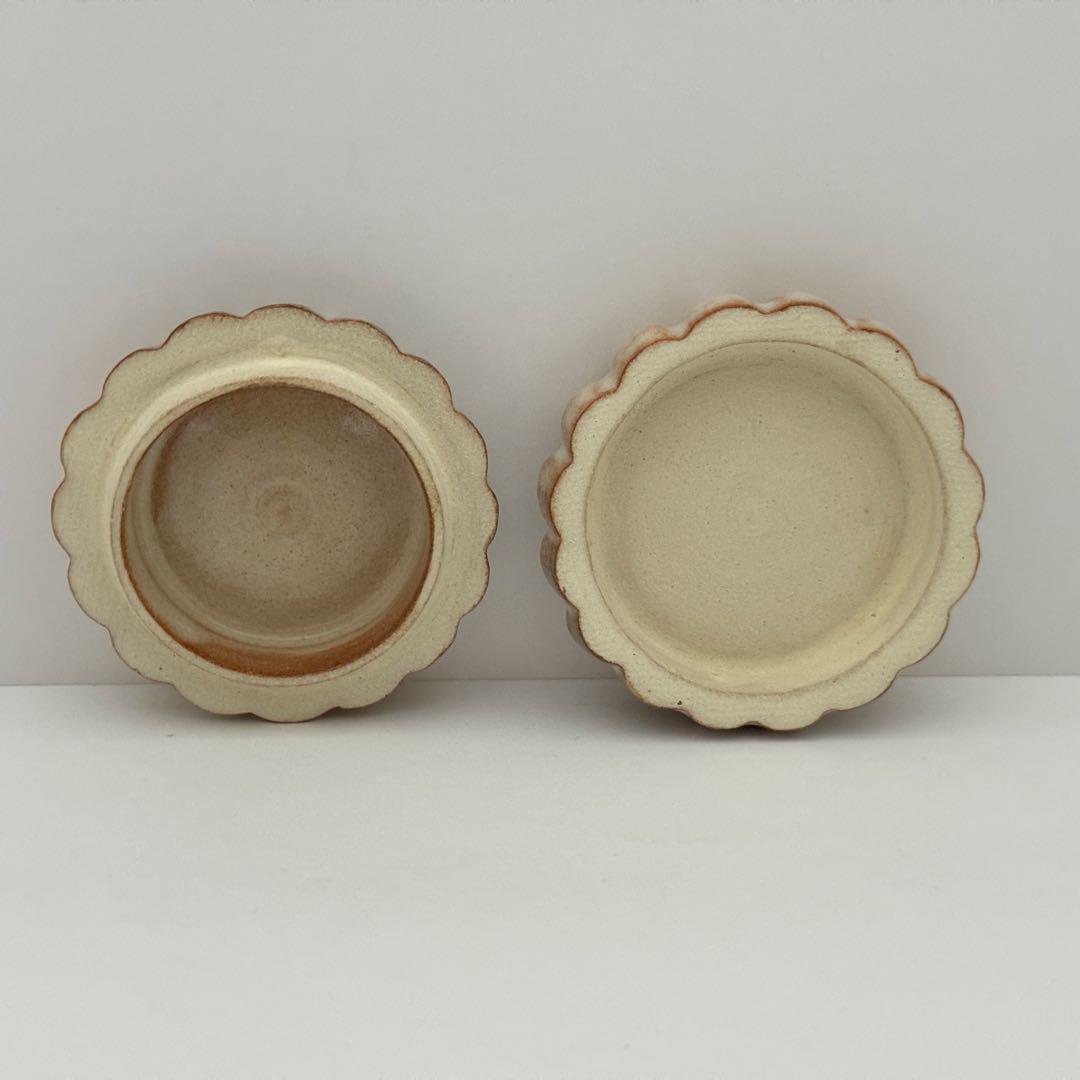 茶道具 坂倉新兵衛 萩焼 菊香合 共箱 茶道