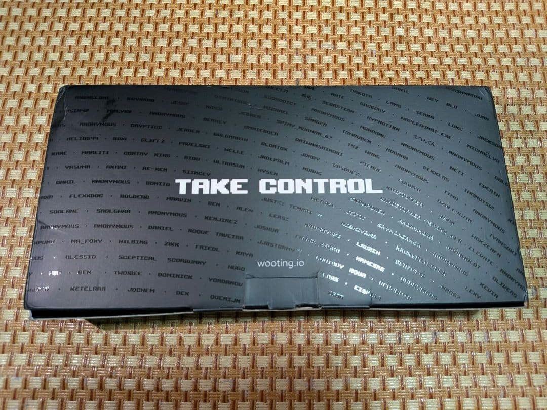 元さん専用、Wooting 60HE キーボード本体　アームレスト付