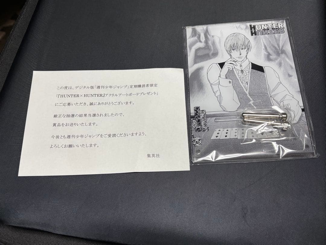 最安値　ヒソカ　アクリルアートボード