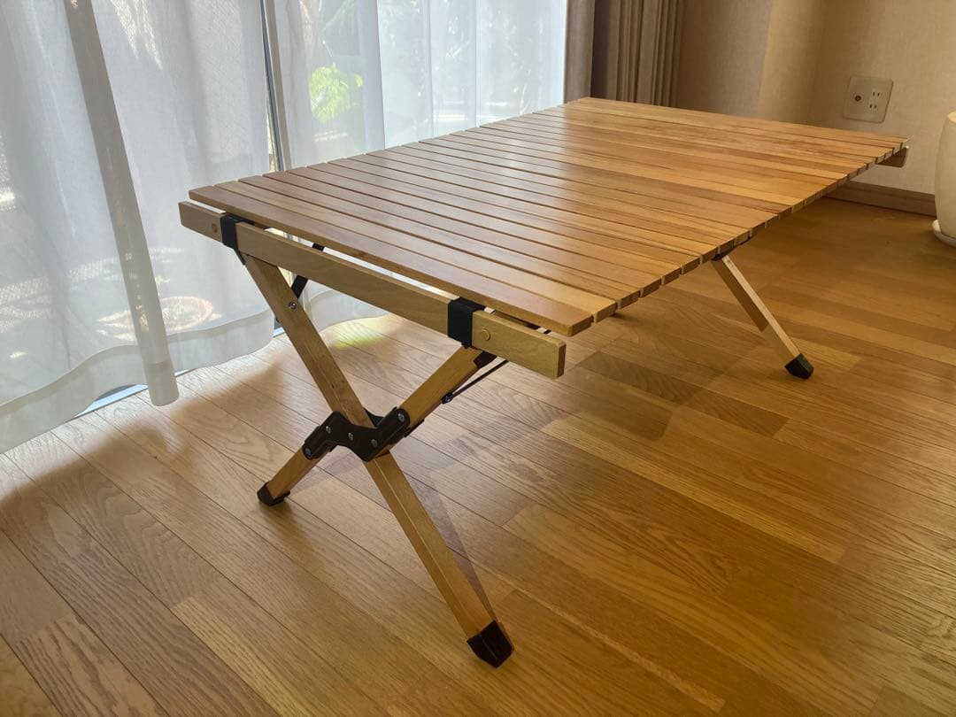 Hilander ハイランダー　ウッドロールトップテーブル　90㎝