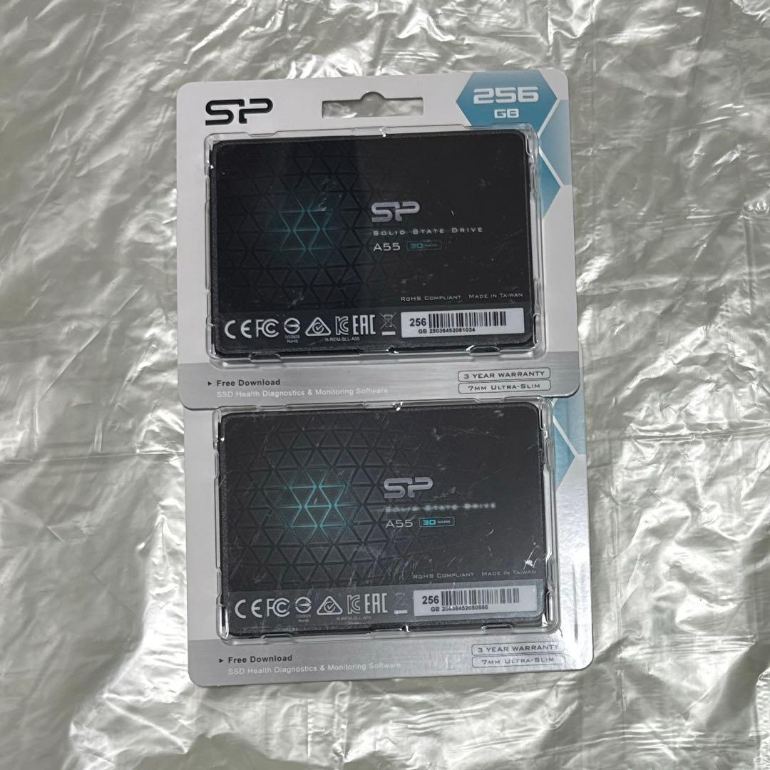 SP製 2.5インチ SSD 256GB 2個セット！