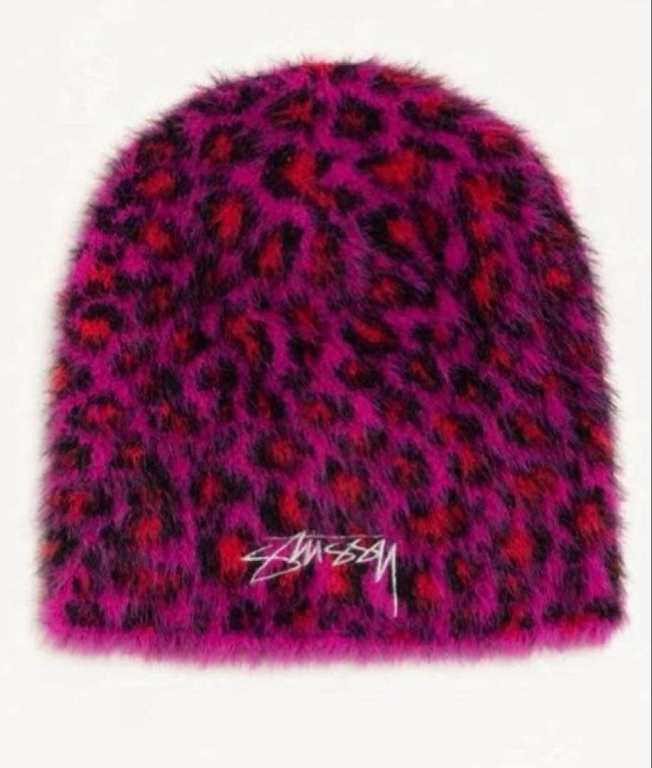 stussy skullcap leopard レオパード ビーニー