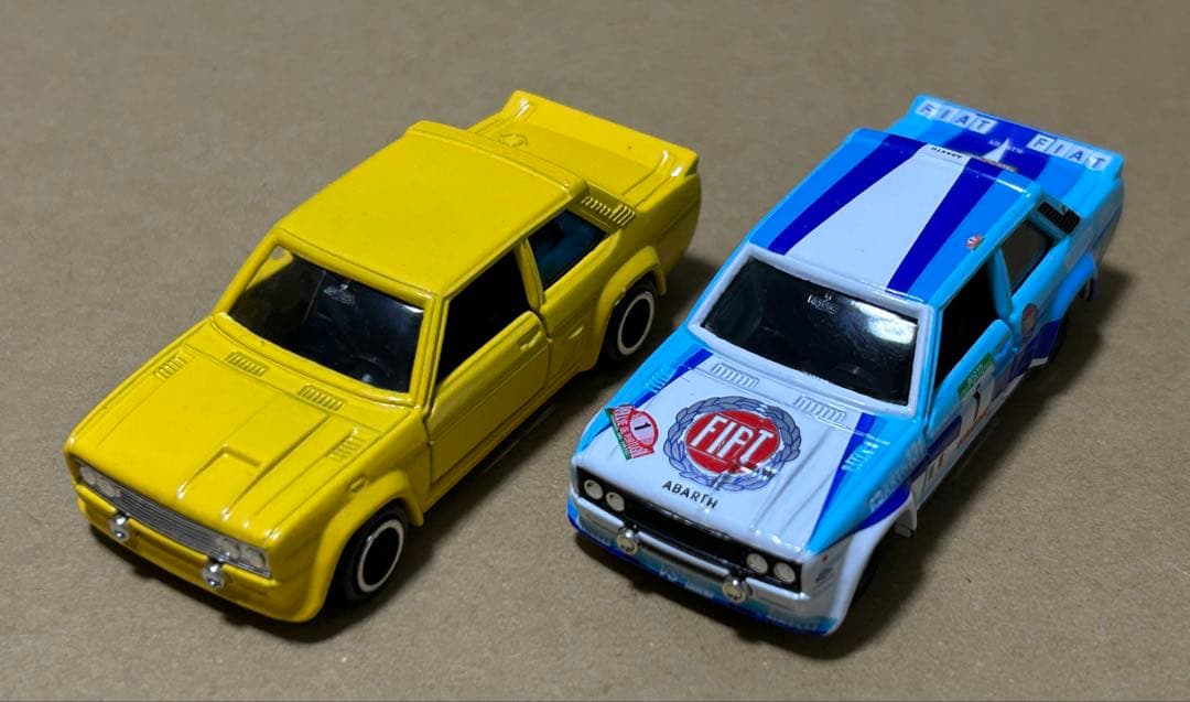 トミカ フィアット131アバルトラリー 2台セット