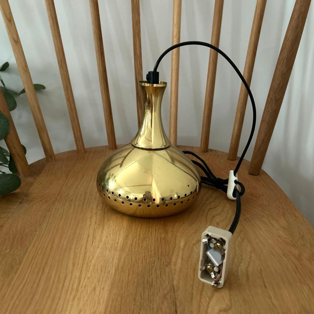 北欧ヴィンテージ　ランプ　ハンスアウネヤコブソン ペンダントライト　照明　蚤の市