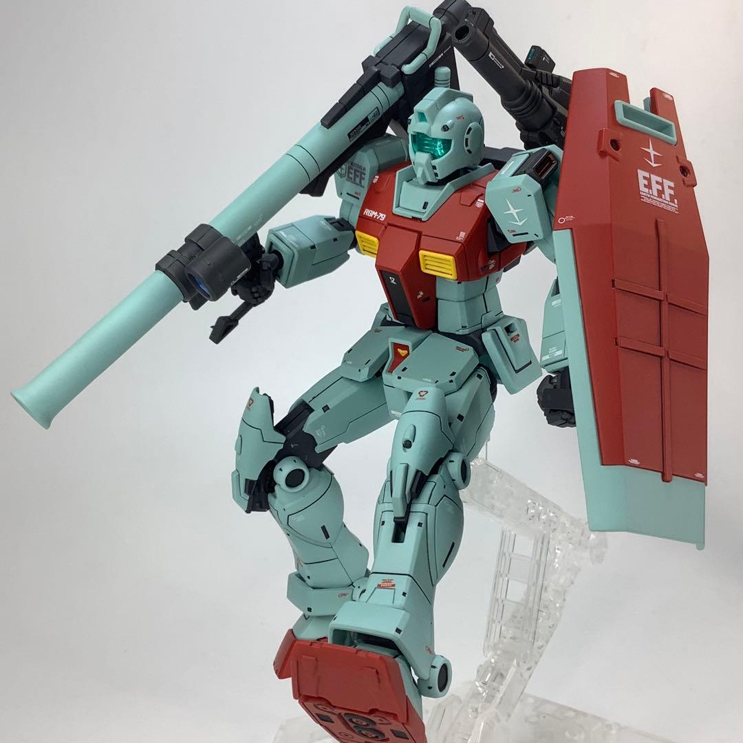 HG RGM-79 ジム【ショルダーキャノン装備/ミサイルポッド装備】