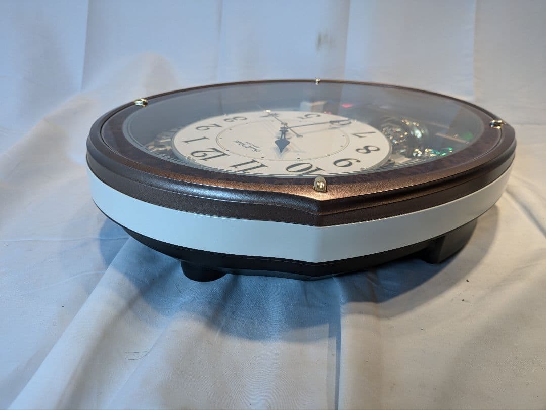 RHYTHM スモールワールドアルディ 4MN545RH23 電波からくり時計