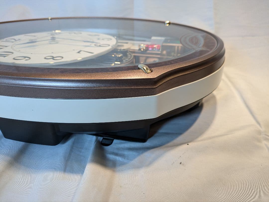 RHYTHM スモールワールドアルディ 4MN545RH23 電波からくり時計