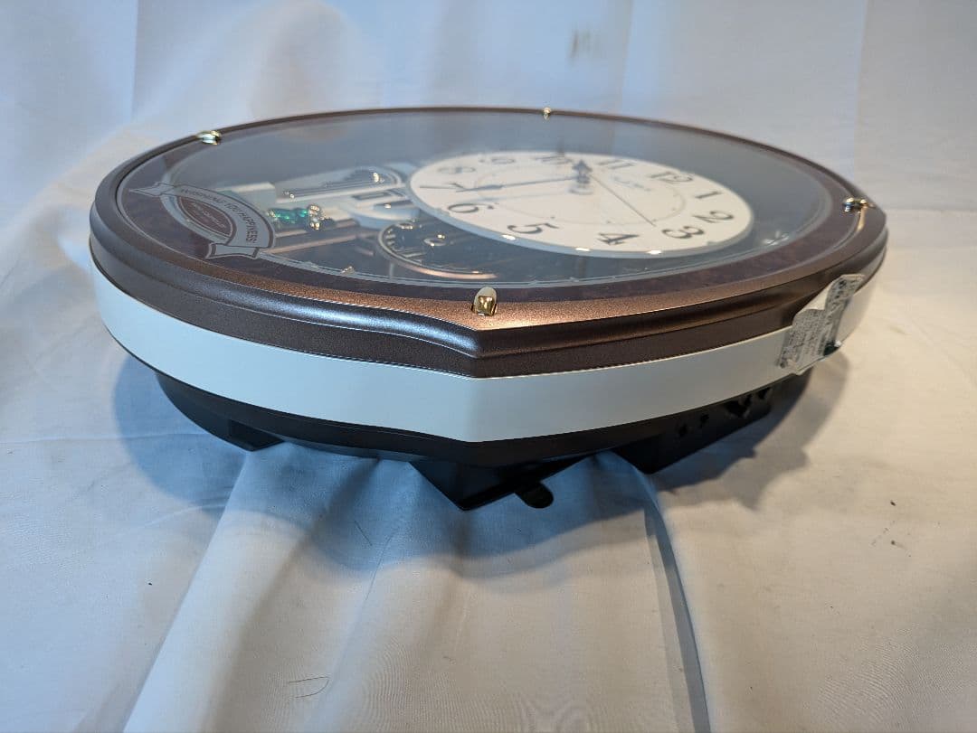 RHYTHM スモールワールドアルディ 4MN545RH23 電波からくり時計