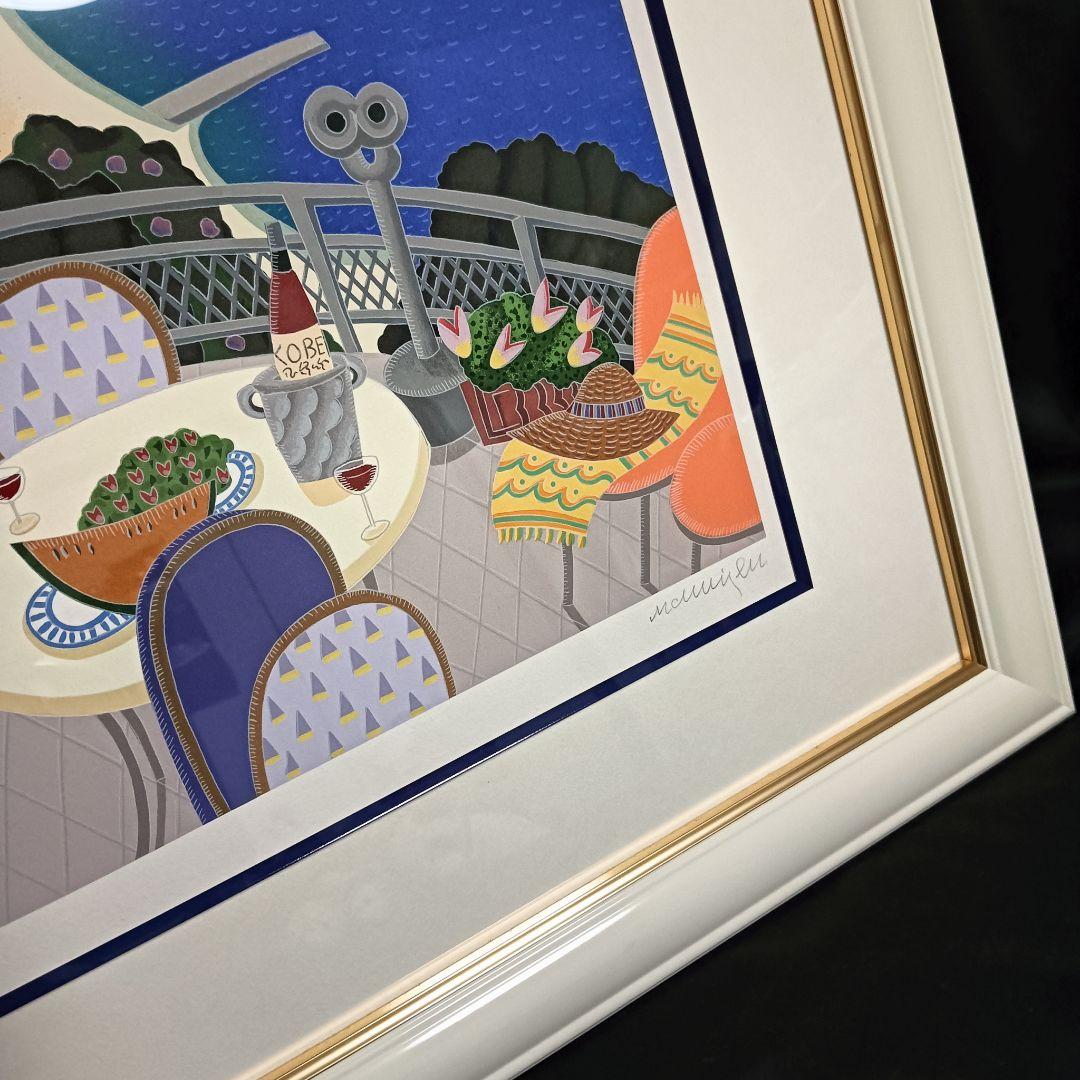 ☆神戸シリーズ　トーマス・マックナイト　大判大作　大作　真作　シルクスクリーン