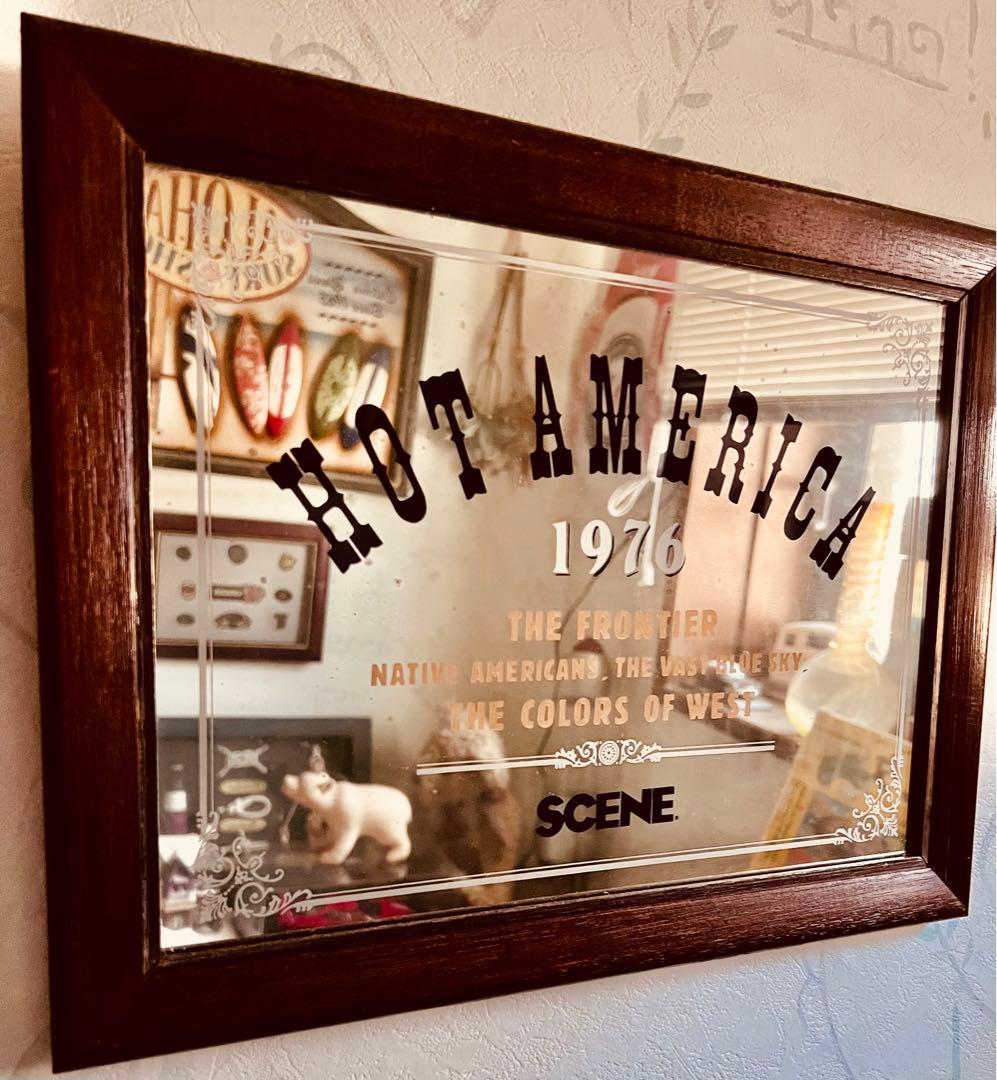 期間限定値引希少！VAN /SCENEのヴィンテージ、パブミラー大変貴重です