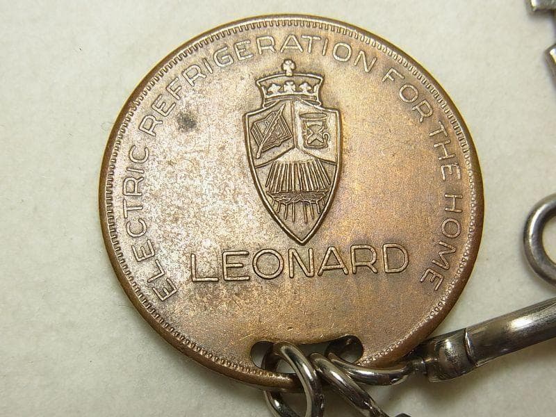 《k250》１９３３年 シカゴ万国博覧会 Leonard社 記念キーフォルダー