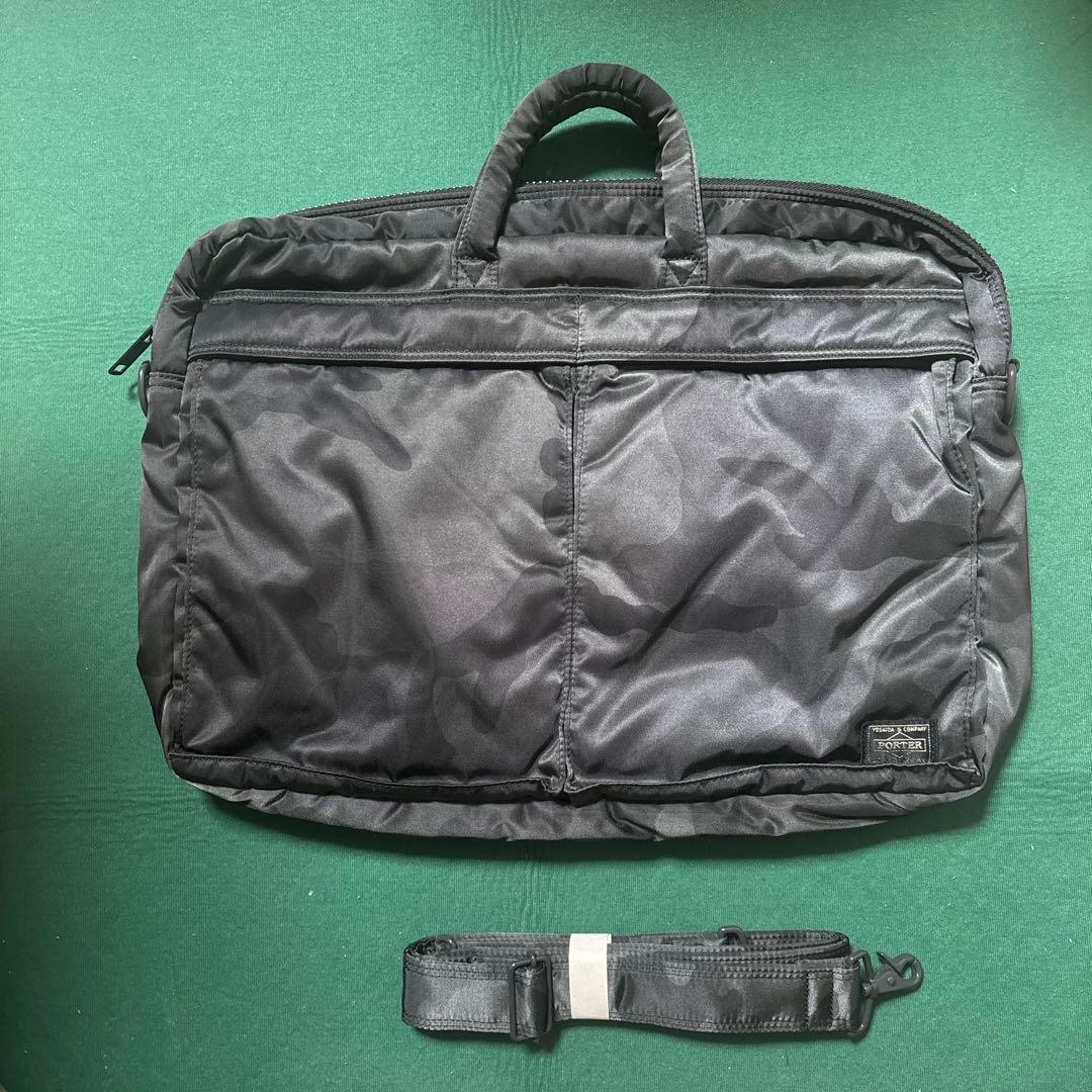 未使用 PORTER タンカー 30周年迷彩 2way ブリーフケース