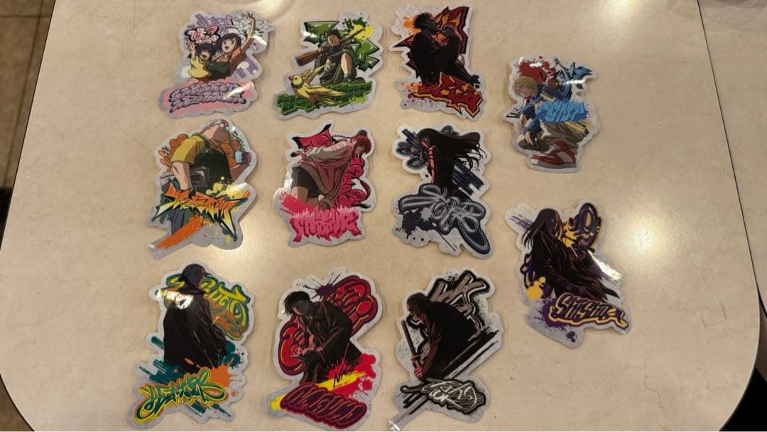 サカモトデイズ　ピールオフ　ステッカー　フルセット