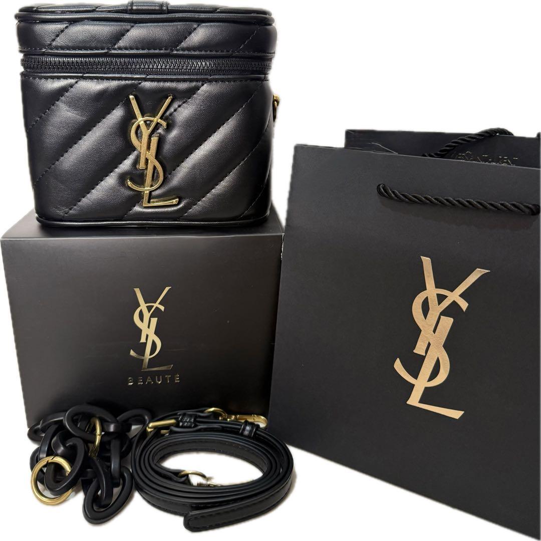 即日発送 最安値 イヴサンローランボーテ バニティショルダーバッグ YSL