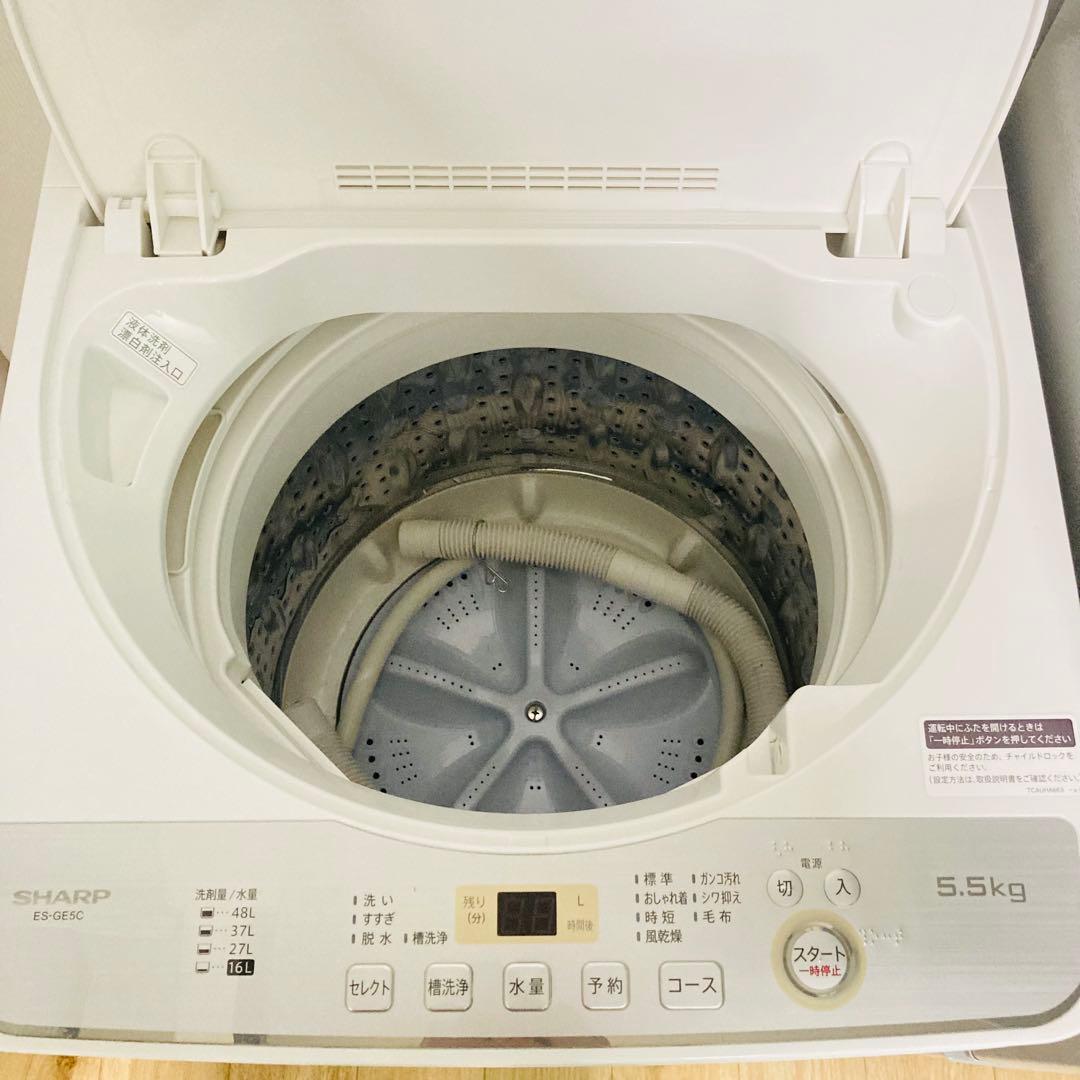 豪華美品シャープブランド一人暮らし家電セット❗️大阪、大阪近郊配送と設置無料❗️7