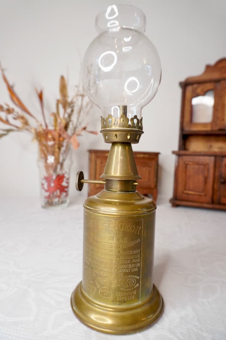 フランスアンティーク ピジョンランプ LAMPE-PIGEON②
