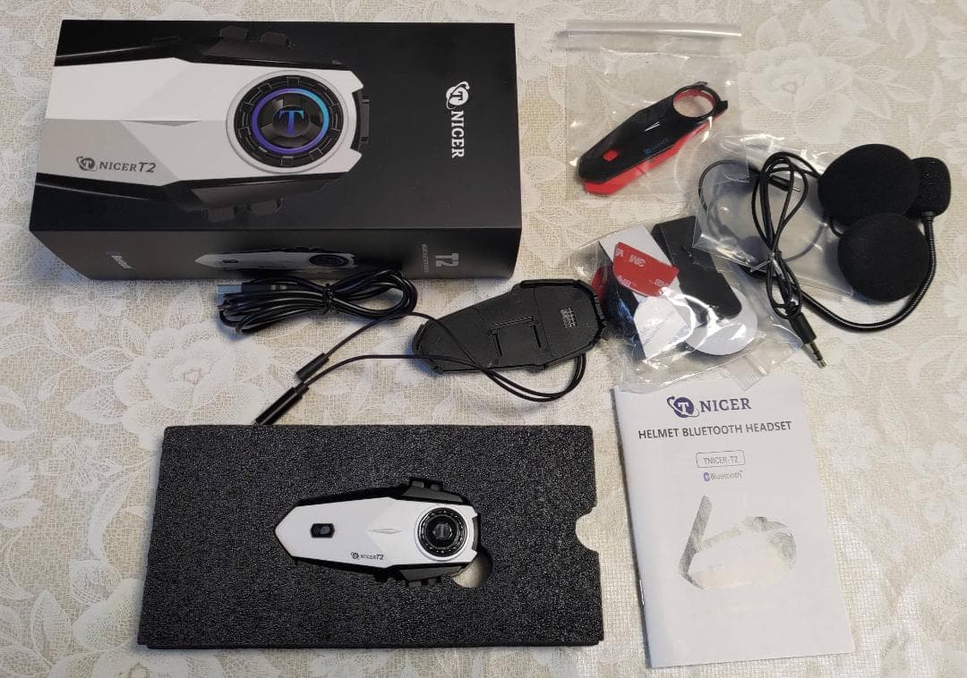 TNICER バイクインカム T2 2台セット