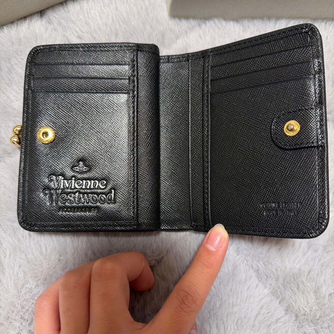 Vivienne Westwood ヴィヴィアン　二つ折り財布　がま口