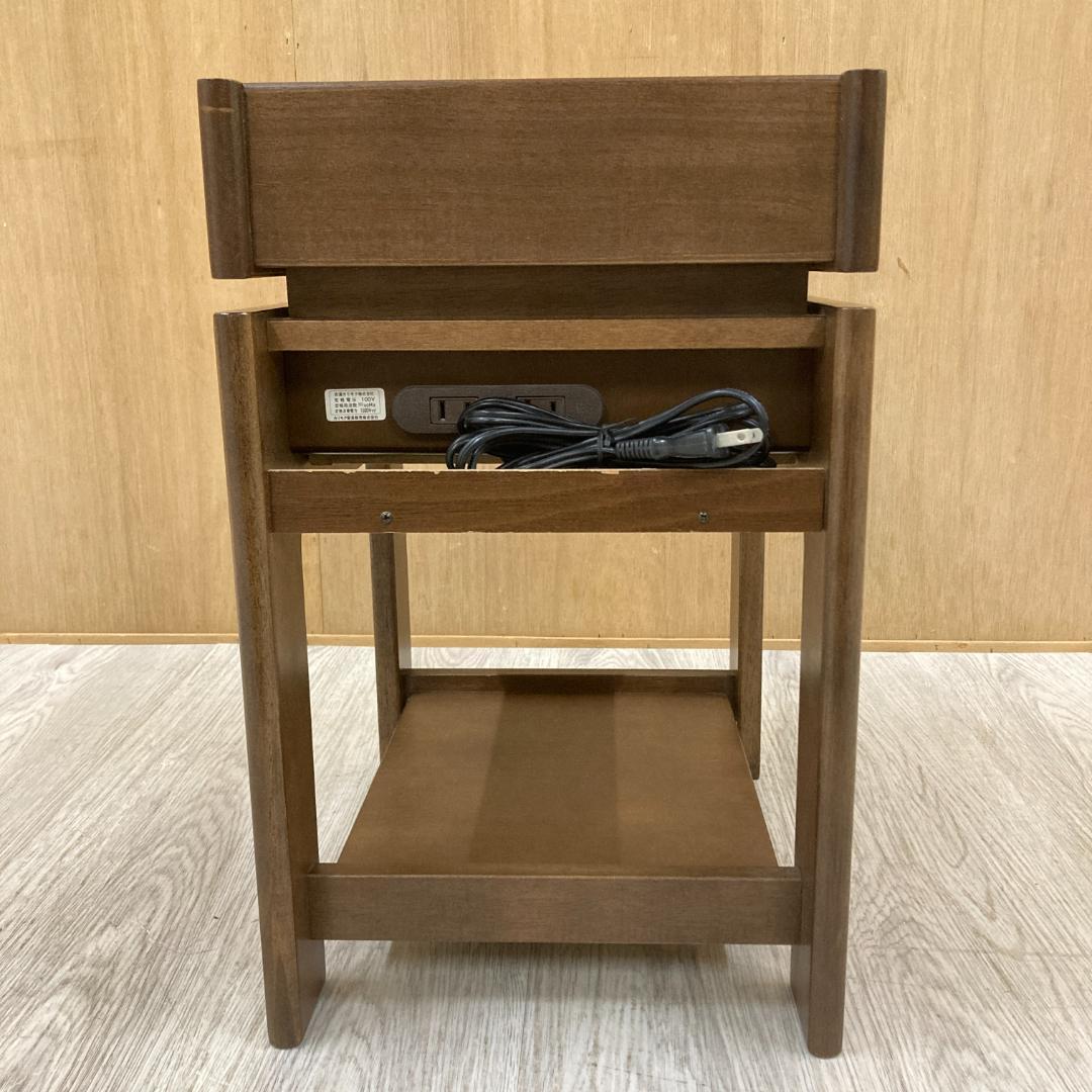 【カリモク】サイドテーブル　ナイトテーブル　電話台