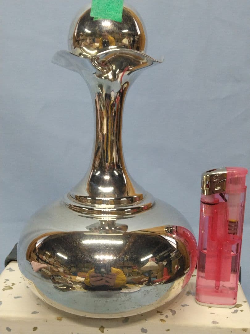 銀製品　デキャンタ　工芸品 ワイン　ブランデー