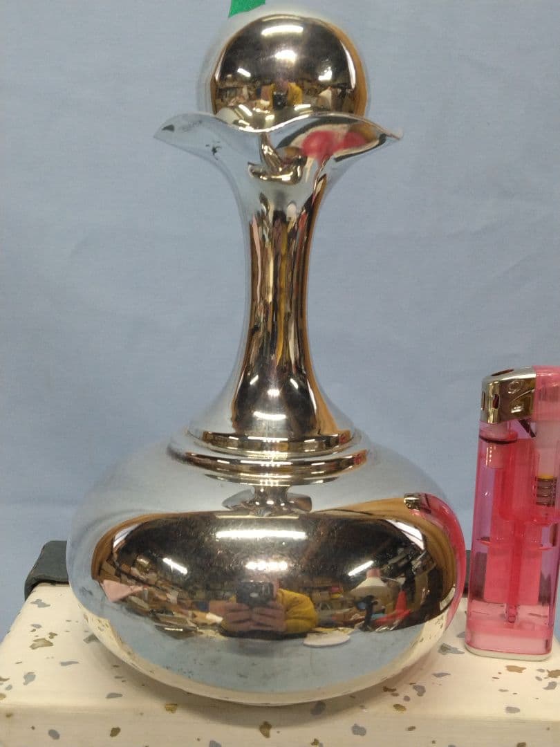 銀製品　デキャンタ　工芸品 ワイン　ブランデー