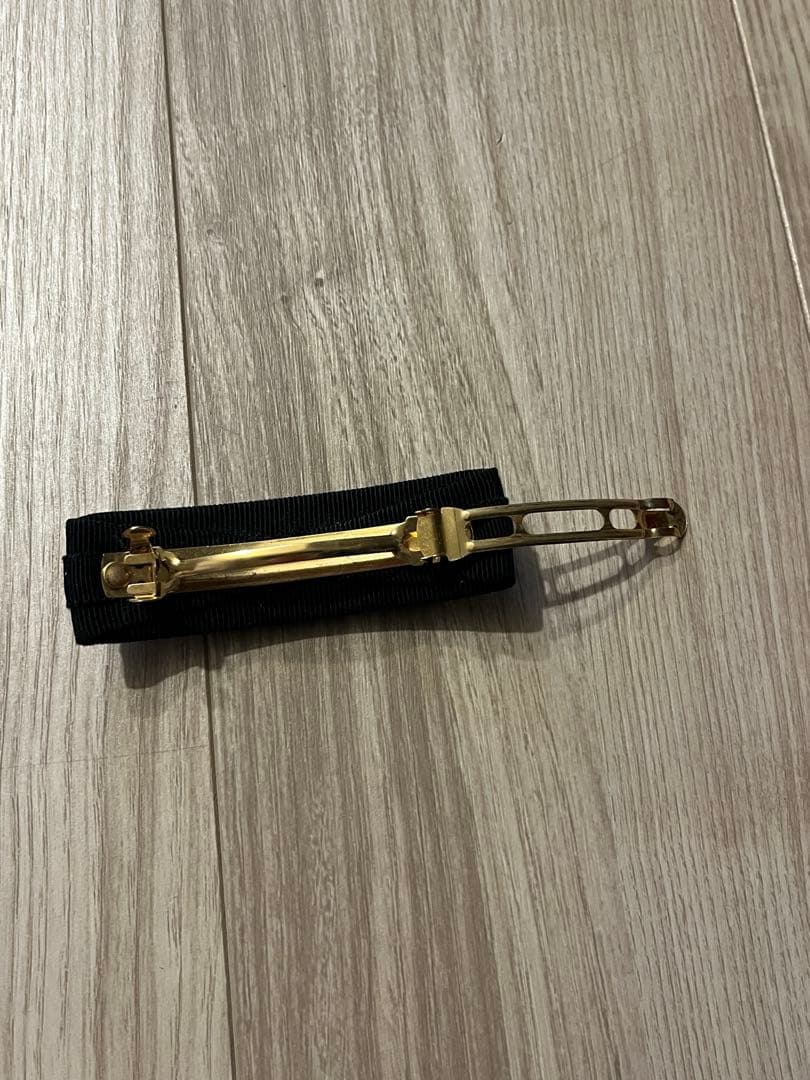 Salvatore Ferragamo ガンチー二　バレッタ　ブラック